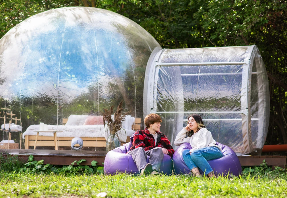 outdoor inflatable bubble tent