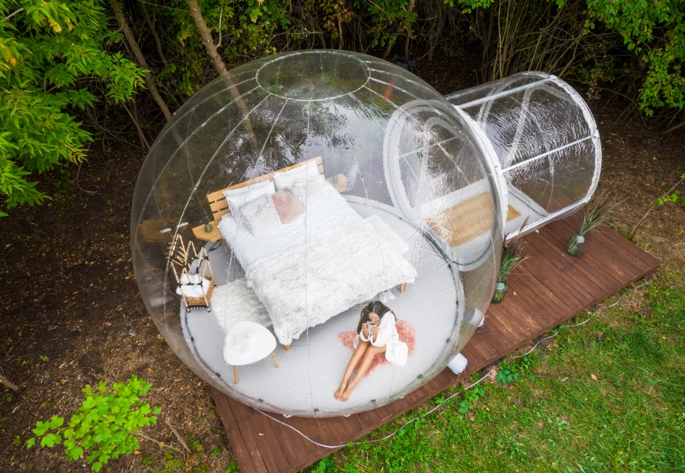 bubble tent house dome outdoor clear